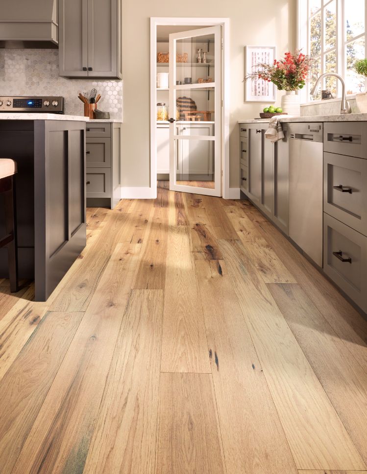 hardwood floors in a Lakeland kitchen