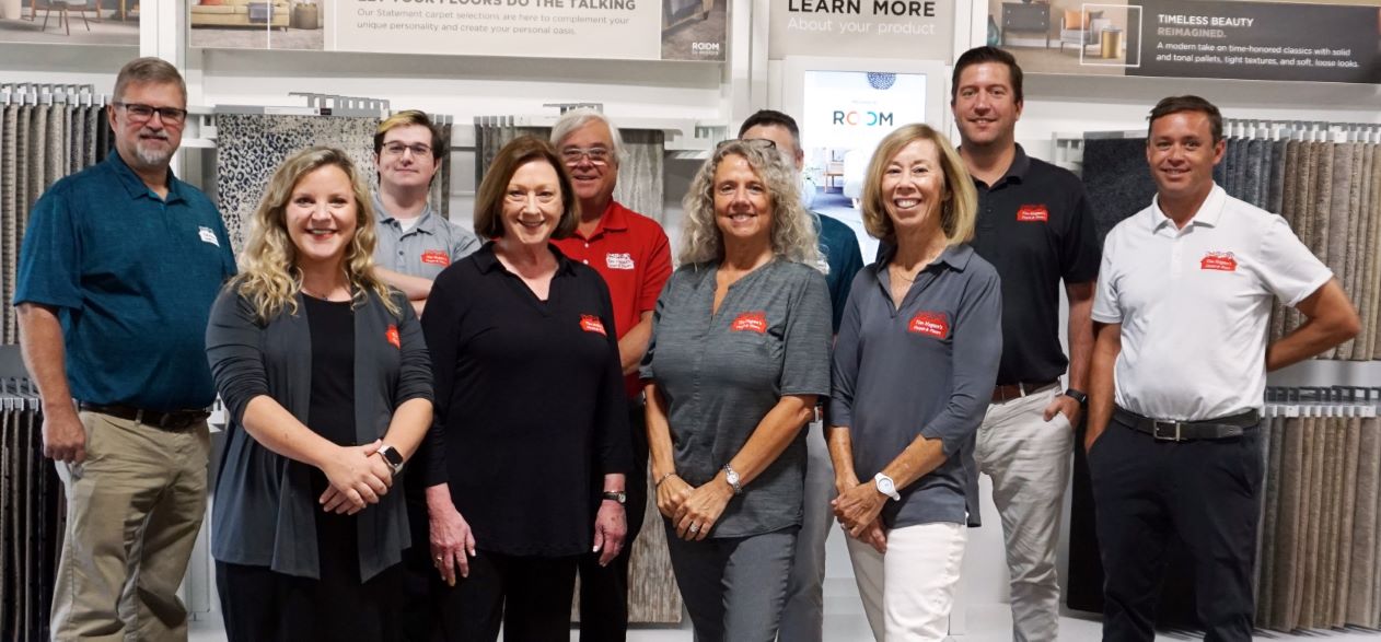 The flooring team at Tim Hogan's Flooring 